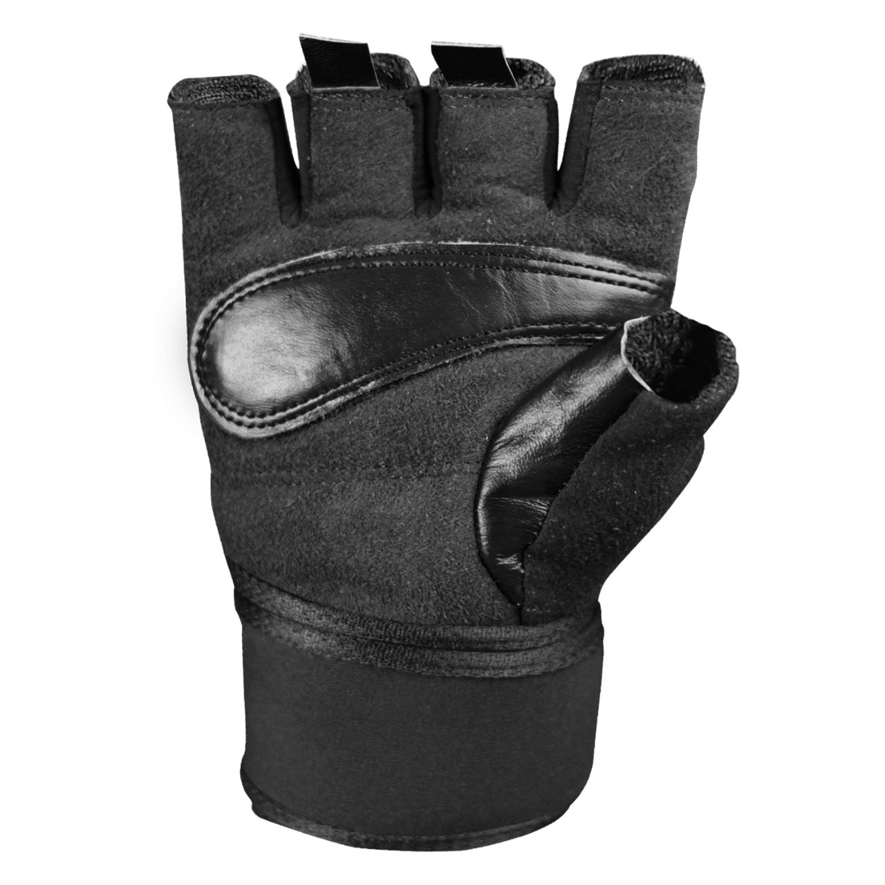 AG Fitness Real Leather Weight Lifting Gloves Gym Training Body Building Gloves S-XXL