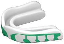 Velocity Champion Junior Mouthguard, 1 Pack, Lime & White - for Ages 5 to 10 - Ideal for Lacrosse, Football, Hockey, Basketball, Soccer, Boxing, Martial Arts, Field Hockey, and More