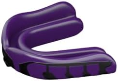 Velocity Champion Youth Mouthguard, 2 Pack, Black & Purple - for Ages 11 to 18 - Ideal for Lacrosse, Football, Hockey, Basketball, Soccer, Boxing, Martial Arts, Field Hockey, and More