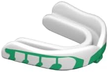 Velocity Champion Junior Mouthguard, 1 Pack, Lime & White - for Ages 5 to 10 - Ideal for Lacrosse, Football, Hockey, Basketball, Soccer, Boxing, Martial Arts, Field Hockey, and More