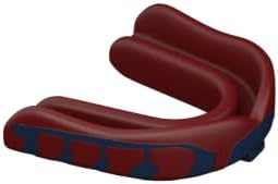 Velocity Champion Youth Mouthguard, 1 Pack, Navy & Red - for Ages 11 to 18 - Ideal for Lacrosse, Football, Hockey, Basketball, Soccer, Boxing, Martial Arts, Field Hockey, and More