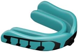 Velocity Champion Youth Mouthguard, 2 Pack, Black & Carolina Blue - for Ages 11 to 18 - Ideal for Lacrosse, Football, Hockey, Basketball, Soccer, Boxing, Martial Arts, Field Hockey, and More
