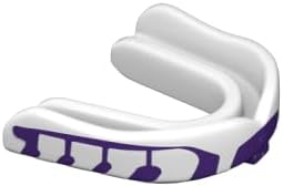 Velocity Champion Youth Mouthguard, 2 Pack, Purple & White - for Ages 11 to 18 - Ideal for Lacrosse, Football, Hockey, Basketball, Soccer, Boxing, Martial Arts, Field Hockey, and More