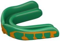 Velocity Champion Junior Mouthguard, 1 Pack, Green & Yellow - for Ages 5 to 10 - Ideal for Lacrosse, Football, Hockey, Basketball, Soccer, Boxing, Martial Arts, Field Hockey, and More