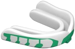 Velocity Champion Youth Mouthguard, 2 Pack, Lime & White - for Ages 11 to 18 - Ideal for Lacrosse, Football, Hockey, Basketball, Soccer, Boxing, Martial Arts, Field Hockey, and More