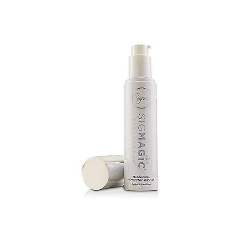 Sigma Beauty Sigmagic Brushampoo Liquid - Professional Grade Cleaner Solution for Makeup Brushes & Sponges to Remove Makeup Residue (5.1 FL Oz)
