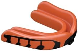 Velocity Champion Youth Mouthguard, 2 Pack, Black & Orange - for Ages 11 to 18 - Ideal for Lacrosse, Football, Hockey, Basketball, Soccer, Boxing, Martial Arts, Field Hockey, and More