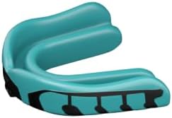 Velocity Champion Youth Mouthguard, 2 Pack, Black & Carolina Blue - for Ages 11 to 18 - Ideal for Lacrosse, Football, Hockey, Basketball, Soccer, Boxing, Martial Arts, Field Hockey, and More