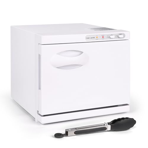 Hot Towel Warmer Cabinet 8L, Medium Capacity Towel Warmers Spa All-Round Heating, Professional Towel Heater for Bathroom, Facials and Salon (White)