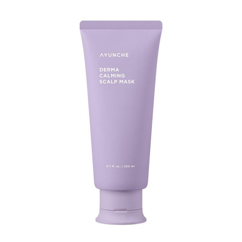 AYUNCHE Derma Calming Hair Mask 6.7 fl. oz. (200ml) [For Dry & Sensitive Scalp] | Moisturizing and Soothing Hair Pack | Vegan Hair Mask | Korean Salon Brand