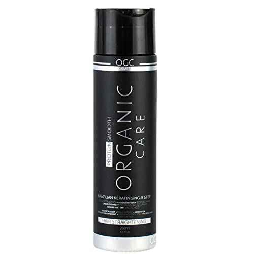 Brazilian Keratin Treatment Complex Blowout - Organic Care Cosmetics - 8.5 fl oz (250ml) - Hair Straightening