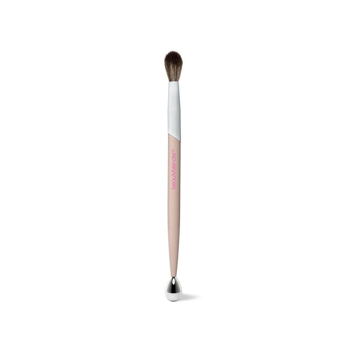 beautyblender HIGH ROLLER Crease Brush & Cooling Roller Makeup Brush for Eyeshadow Vegan, Cruelty Free and Made in the USA