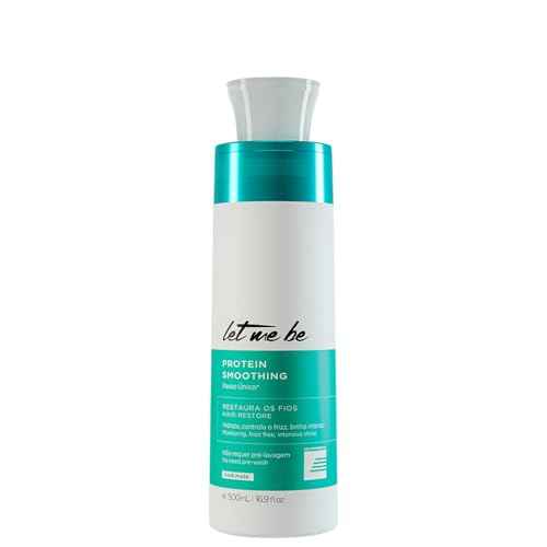 Let Me Be Hair Keratin Treatment: Brazilian Protein Smoothing, Moisturizing, Frizz-Free, & Intensive Shine in a Single Step. Effective 500ml/16.91oz for Straight, Lustrous Hair