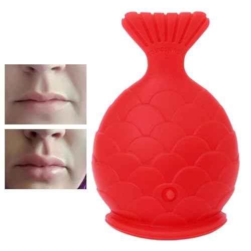 passi Lip Plumper Device | Fish Shape Lips Enhancer, Fish Lip Mouth Beauty Enhancer Device Fish Shape - Fuller Thicker Mouth Fastly Lip Pumps, Silicone Filler Plumper For Sexy Mouth, Natural Pout