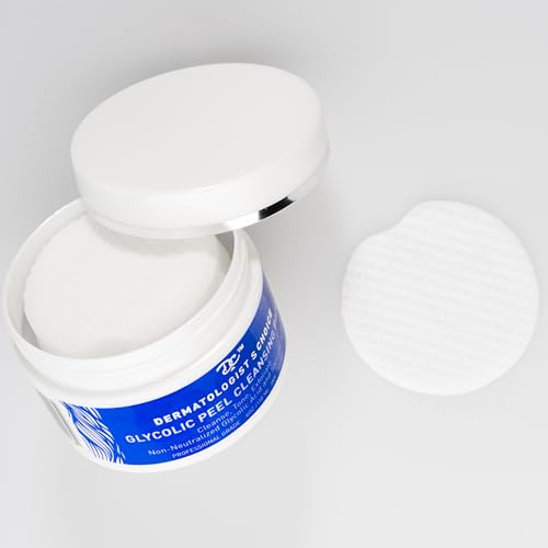 Dermatologist's Choice Extra Strength Chemical Peel 10% Glycolic Peel Cleansing Pads With Salicylic Acid ? 50 Pads