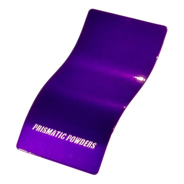PRISMATIC POWDERS GLOSS WHITE - Solid Tone Polyester Powder Coating - High Gloss 1 LB - Durable, High Performance Coating for Au