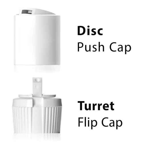 Bar5F Plastic Bottles, 16 oz, 3-Pack with 6 Caps, BPA-Free HDPE, Empty Squeeze Dispensing Multipurpose Containers