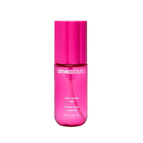 amika: aura hair and body mist | pink grapefruit, juicy apricot + warm vanilla