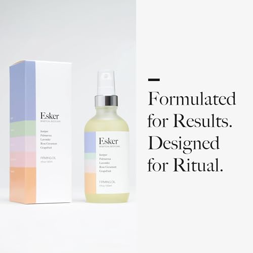 ESKER Beauty Firming Body Oil | (4 oz) | Plant-Based Serum Firms and Tightens Skin | Clean Beauty