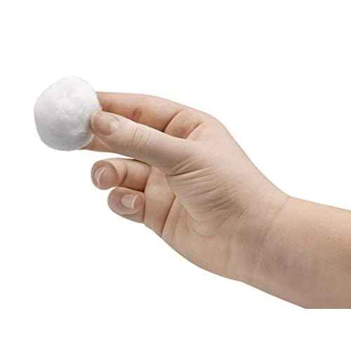 Swisspers Organic 100% Natural Organic Cotton Balls, 80-Count Bag