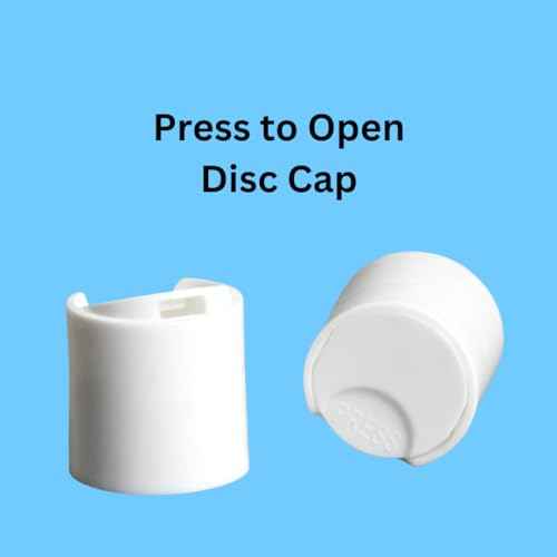 Plastic Squeeze Bottles with Disc Cap, 8 oz/2-Pack, Travel Size, Refillable, BPA-Free, Leak Proof, for Cosmetics, Shampoo, Lotion, Body Soap, Essential Oils, Household Use, and Personal Care
