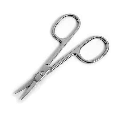 Professional Small Grooming Manicure Cuticle Scissors for Facial Hair, Nail, Moustache, Eyebrow, Eyelash, Nose, Ear, Beauty, Men and Women, Stainless Steel