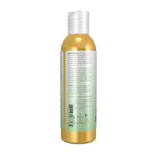 NOW Solutions Organic Jojoba Essential Oil, 4-Ounce