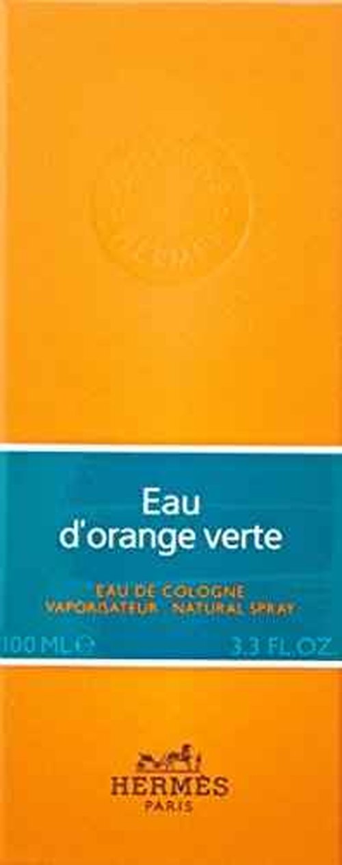 Eau d'Orange Verte by Hermes for Men 3.3 oz Eau de Cologne Spray