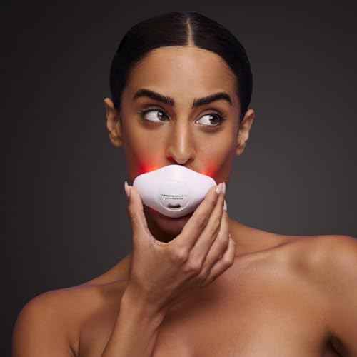 CurrentBody Skin LED Lip Perfector | Fully Wearable Anti-Aging Device for Lips | Soften Feather and Smile Lines for Plumper and Fuller Lips