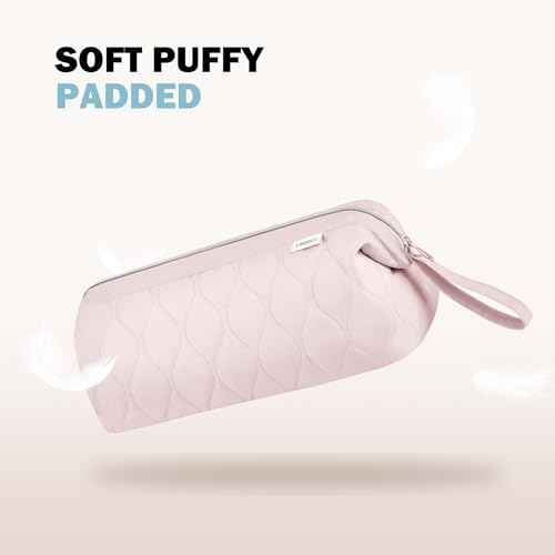 Hair Tools Travel Bag for Shark Flex Fusion Puffer Flexstyle Carring Case Portable Dyson Airwrap Travel Case for Shark Hair Dryer Flat Curing Iron Organizer (Pink)