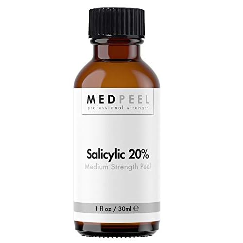 MedPeel Alpha & Beta Hydroxy Acid Essential Peel Kit, 20% Salicylic and 50% Glycolic, Includes 2 Peels, Prep and Neutralizer, Medium Strength Chemical Face Peels, 1oz/30ml (Kit of 4)