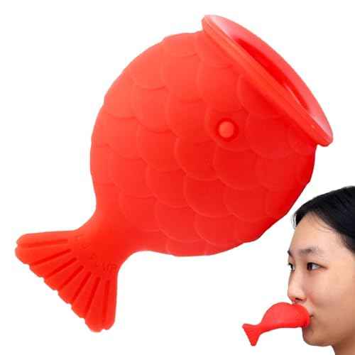 passi Lip Plumper Device | Fish Shape Lips Enhancer, Fish Lip Mouth Beauty Enhancer Device Fish Shape - Fuller Thicker Mouth Fastly Lip Pumps, Silicone Filler Plumper For Sexy Mouth, Natural Pout