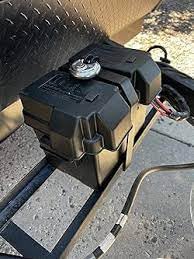RV Battery Lock Bracket for Standard 12 Volt Box (Group 24 & 27) for Camp Trailers (If You Have Double Box Order 12 Volt Tall/6