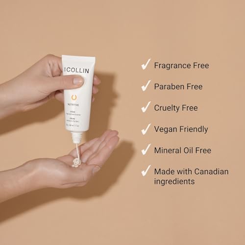 G.M. COLLIN Nutritive Cream | Hydrating Facial Moisturizer with Ceramides and Botanical Extracts | Nourishes Dry Skin