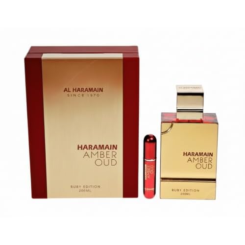 Al Haramain Amber Oud Ruby Edition Eau De Parfum Spray for Unisex, 6.7 Ounce