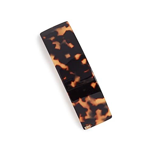Alexandre de Paris Women's Thick Hair Clip, Tokyo Tortoise, Brown, One Size