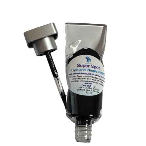 Super Spot Cyst and Pimple Paint, With Activated Charcoal, Salicylic Acid and More, Destroys and Dries Em Up