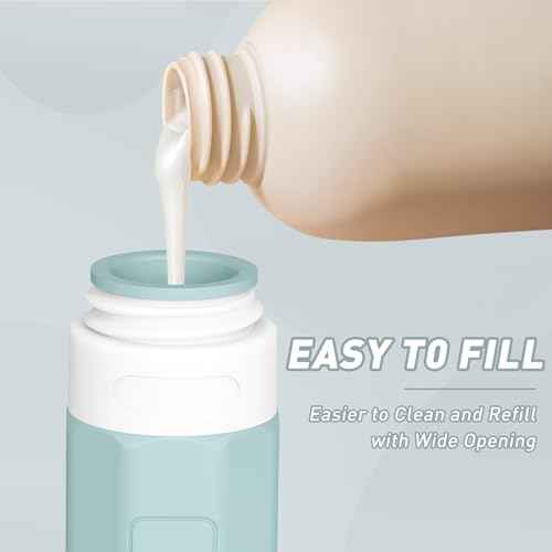 Redfly Travel Bottles for Toiletries, Tsa Approved 3oz Travel Size Containers, Leak Proof Silicone Squeezable Containers for Toiletries, BPA Free Refillable Essentials for Shampoo Conditioner Gray