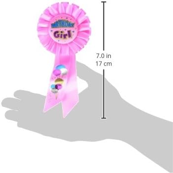Beistle Birthday Girl Rosette
