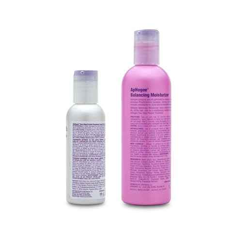 Aphogee Hair Care Double Bundle ? Two-Step Protein Treatment (4 fl oz) & Balancing Moisturizer (8 fl oz)