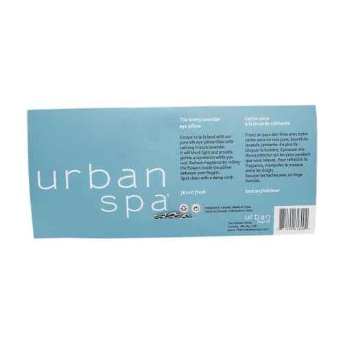 Urban Spa The Lovely Lavender - Mask, Eye Pillow, 1.0 Count, (Pack of 1)