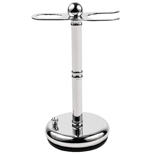 Parker SR1 Classic Straight Razor Set for the Ultimate Wet Shave ? Includes 100% Pure Badger Brush, Chrome Stand & 100 Premium Stainless Steel Blades ? Barber?Quality Grooming Kit for Men
