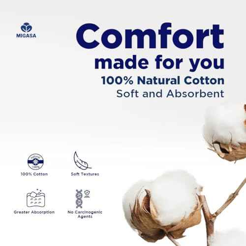 Cotton Balls (200 Count) ? 100% Natural Cotton, Ultra-Soft, Highly Absorbent,Biodegradable Packaging, Perfect for Makeup Removal, Skincare & Crafts