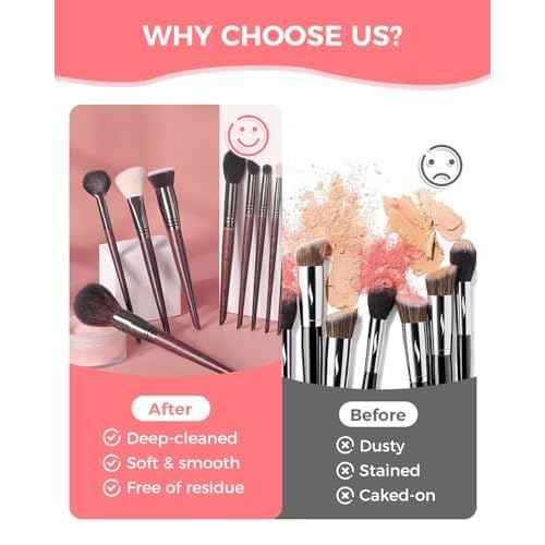 Electric Makeup Brush Cleaner Machine with Automatic Cleaning and Drying Functions Portable Makeup Brush Cleaner for All Size of Makeup Brushes Gifts for Makeup Lovers