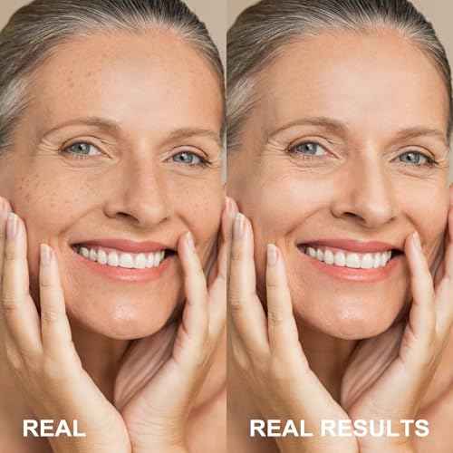 CC Cream for Older Women, CC Cream Self Adjusting for Mature Skin, Color Corrector & Lightweight, Satin Skin, Suitable for All Skin Types, 1 Fl Oz (Natural)