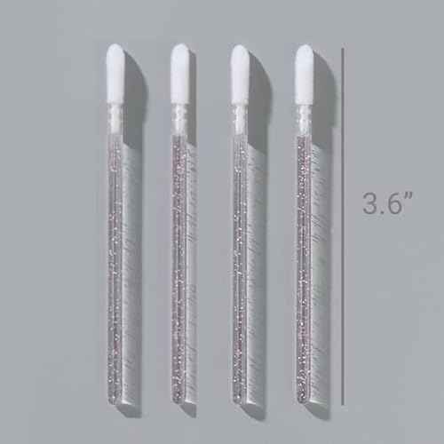 600 Pieces Crystal Lip Brush Disposable Lip Gloss Wands Lipstick Applicator