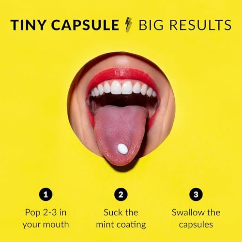 1 Pack - Zelmin's Minty Mouth Breath Freshener - Long Lasting Bad Breath Treatment for Adults, Instant Freshness Helps with Dry Mouth, Natural Breath Mints for Travel, Alcohol-Free, Keto, Gluten-Free