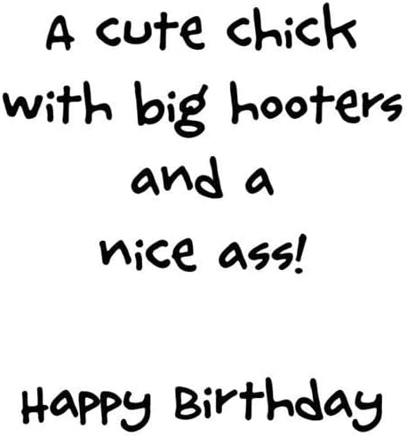 SHADE TREE GREETINGS Men's Funny Adult Birthday Greeting Card (5" x 7") by Smart Alex | 3 Pack + 3 Envelopes (Hooters and Ass)