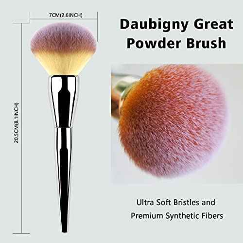 Foundation Brush,Daubigny Large Powder Brush Flat Arched Premium Durable Kabuki Makeup Brush Perfect For Blending Liquid,Cream and Flawless Powder,Buffing, Blending,Concealer ¡¦
