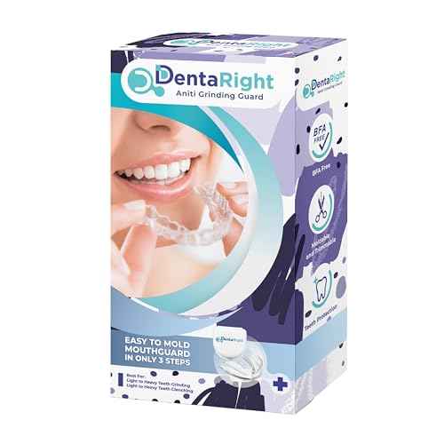 Dental Mouthguard for Bruxism, Teeth Grinding and Clenching, Pack of 6 in 3 Different Sizes Moldable, Trimmable Premium Quality Dental Night Guard for Teeth Grinding and Stops Bruxism
